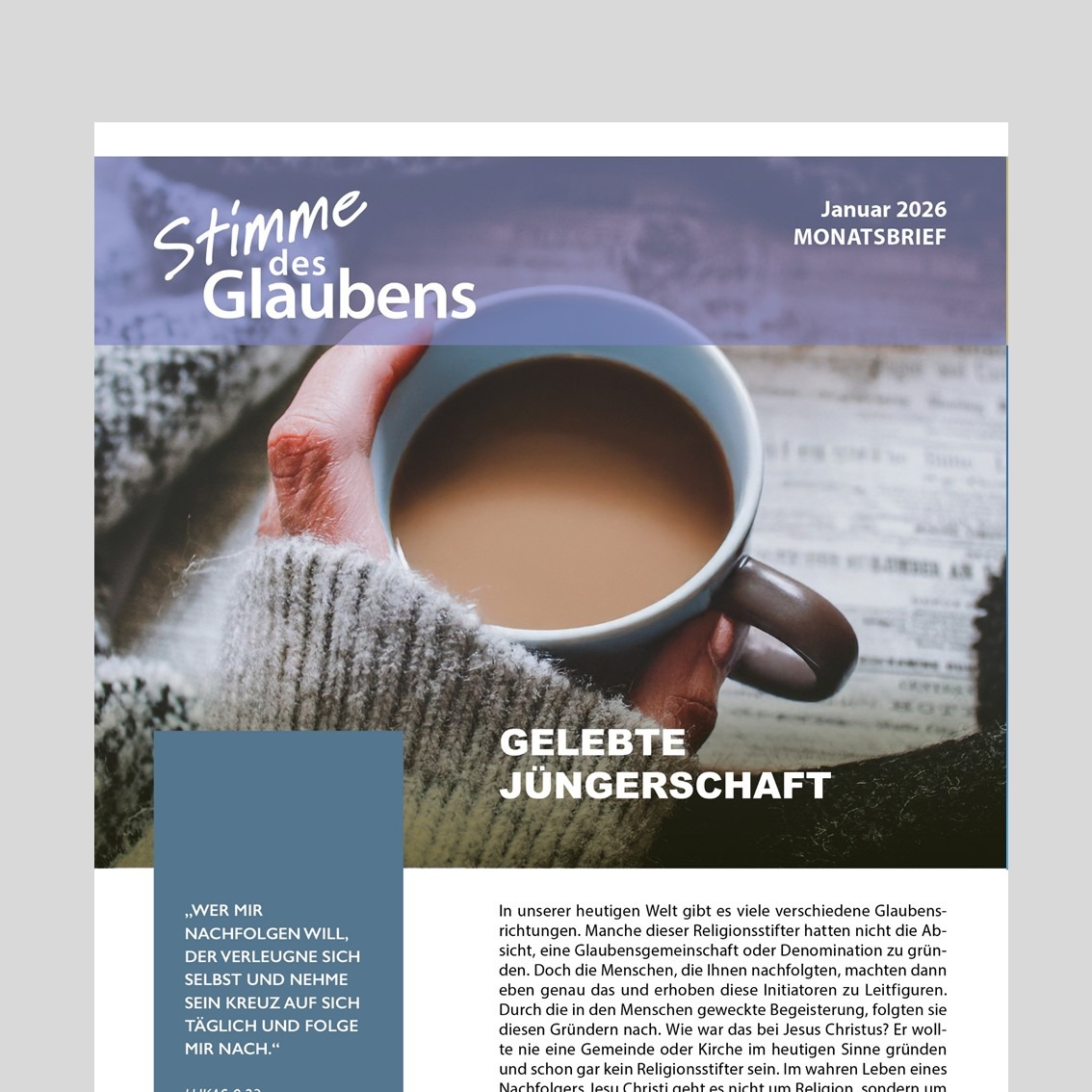 Monatsbrief Januar 2026
