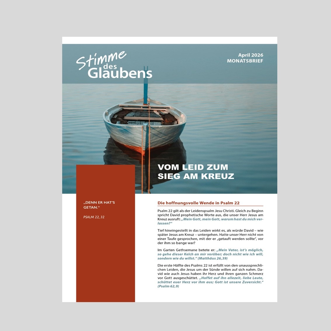 Monatsbrief April 2026