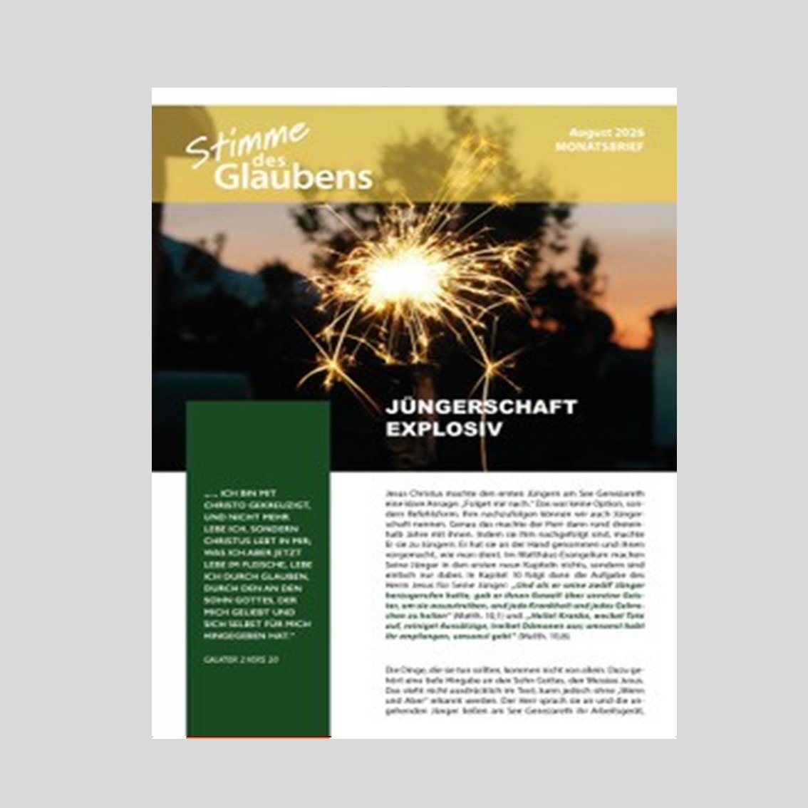 Monatsbrief August 2026 (NEU)