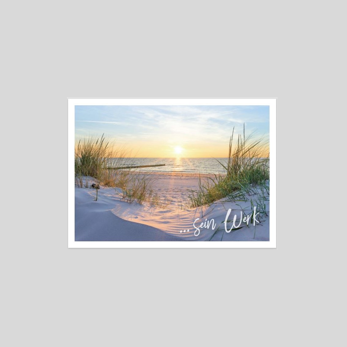 Postkarte Strand