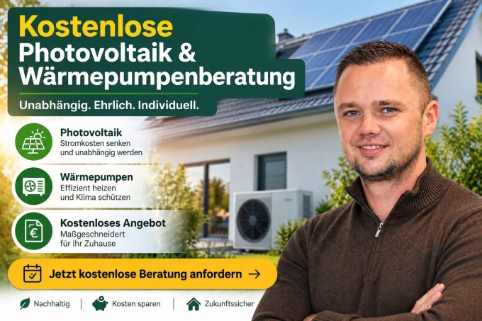 Kostenlose Photovoltaik- & Wärmepumpenberatung in MV
