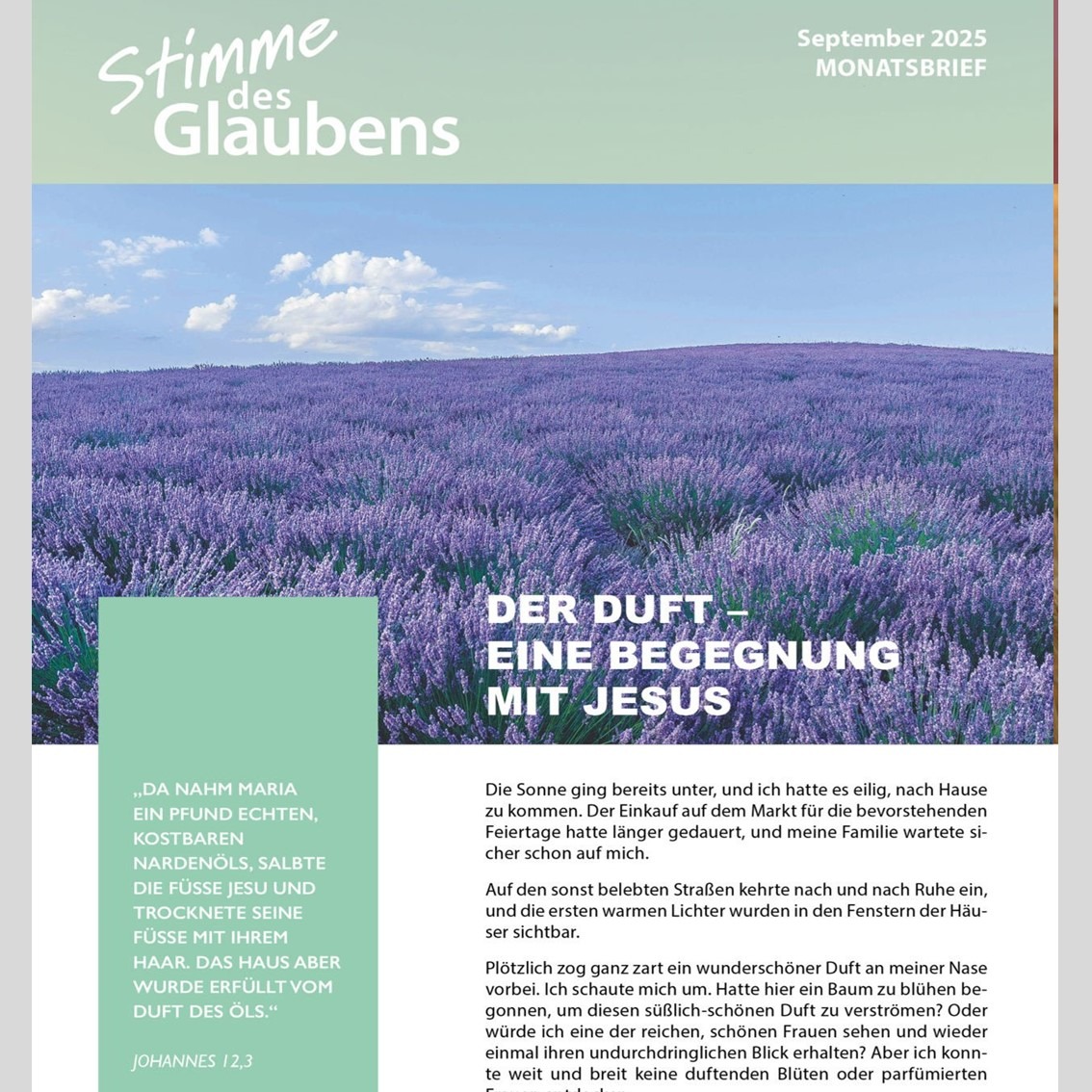Monatsbrief September 2025