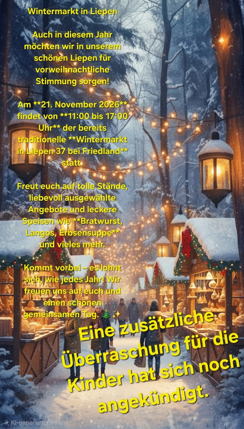 Weihnachtsmarkt Stände gesucht